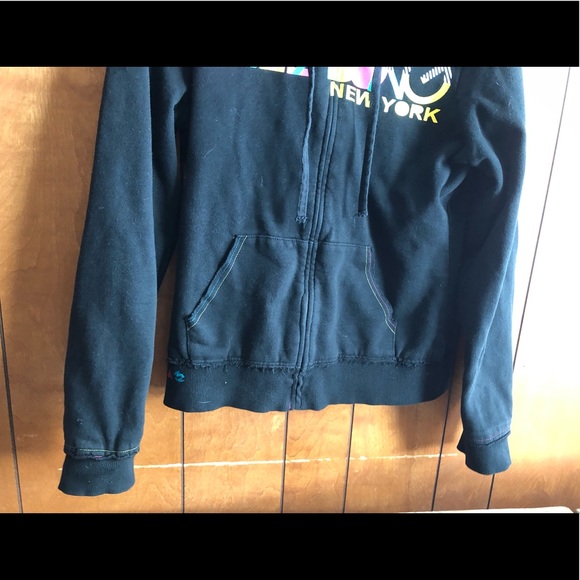 Reversible Billabong Black Jacket Coat Long Sleeve Front Zipper - Picture 9 of 11